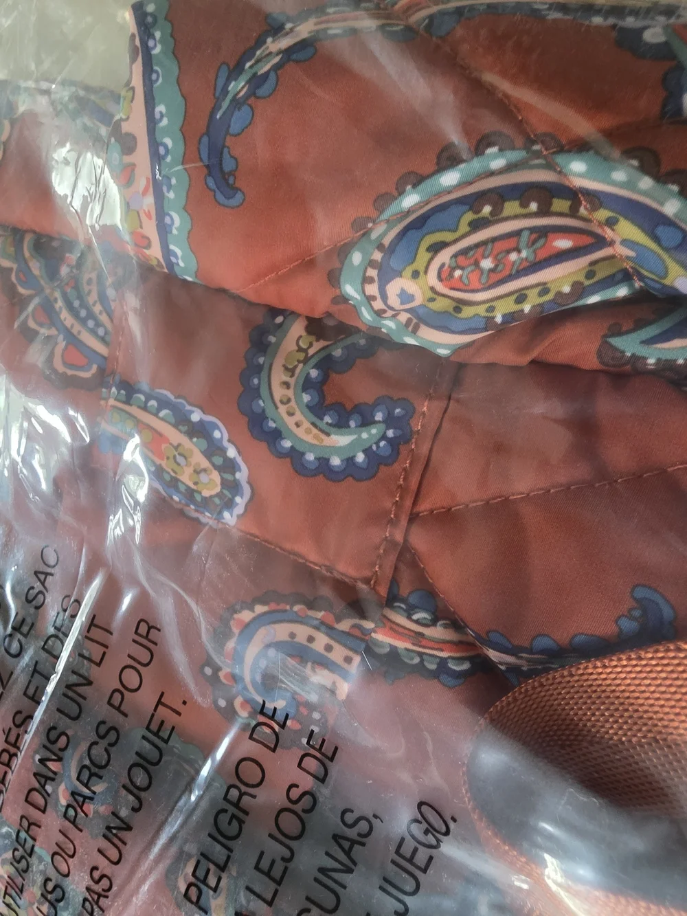 *Vera Bradley* Quilted Paisley Backpack
